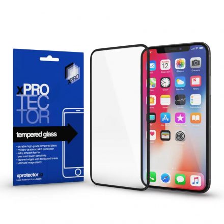 XPRO™ Tempered Glass 0.33 Full 3D Black FG kijelzővédő üveg / üvegfólia Apple iPhone 7 Plus / 8 Plus készülékhez