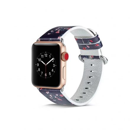 XPRO™ Apple Watch mintás bőr szíj F17 42mm / 44mm / 45mm / 49mm