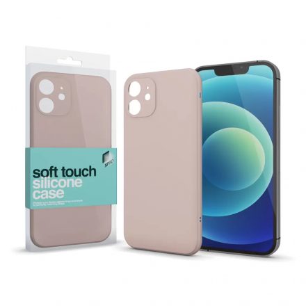 XPRO™ Soft Touch szilikon tok Slim Púder pink Huawei P20 Lite 2019 készülékhez