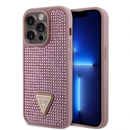 Guess tok Pink Apple Iphone 15 Pro készülékhez GUHCP15LHDGTPP