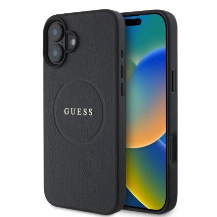 Guess tok Fekete Apple iPhone 16 Plus készülékhez GUHMP16MPGHSMMK