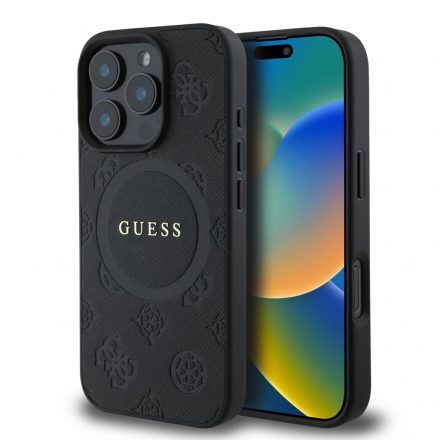 Guess tok Fekete Apple iPhone 16 Pro Max készülékhez GUHMP16XPSAPSMEK