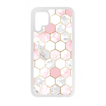 Geometric Rose Gold marvanyos marvany mintas Huawei tok