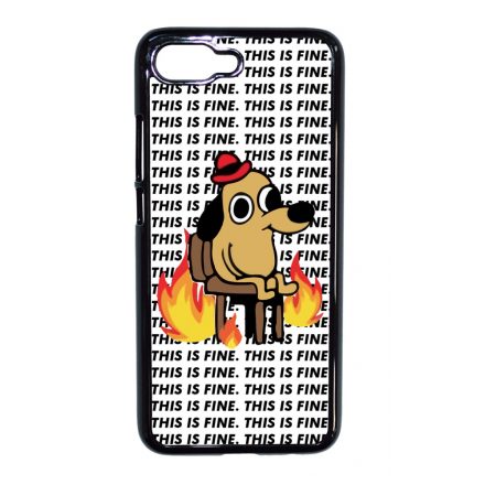 This is fine DOG kutyas meme Honor 10 tok