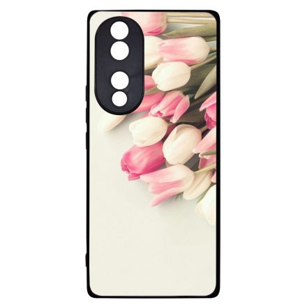 virágos tulipános tavaszi Honor 70 tok