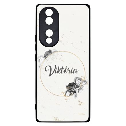 marble marvany mintas Rozsa viragos Honor 70 tok