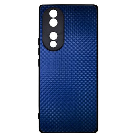 Gyönyörű kék karbon fiber mintás Honor 70 tok