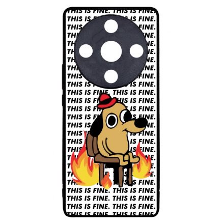 This is fine DOG kutyas meme Honor Magic 6 Lite tok