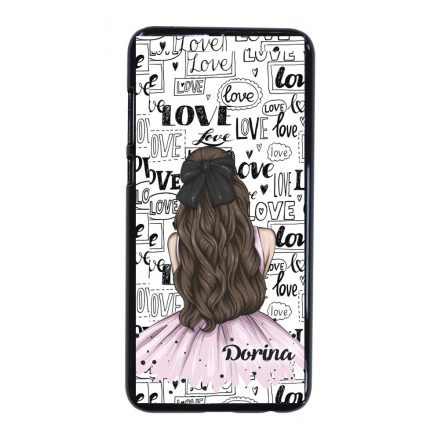 Kérd a Neveddel - LOVE Girl szerelem valentin napi Huawei Mate 10 Lite tok