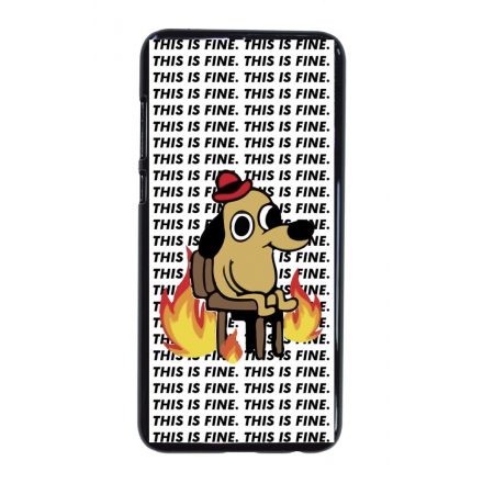 This is fine DOG kutyas meme Huawei Mate 10 Lite tok