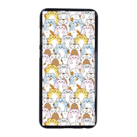 Tündéri Kawaii cica mintás Huawei Mate 10 Lite tok