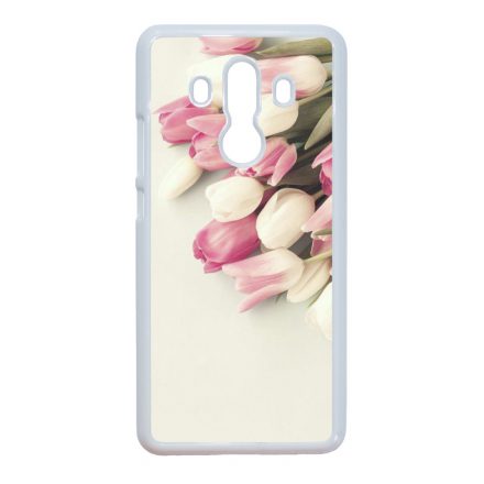 virágos tulipános tavaszi Huawei Mate 10 Pro tok