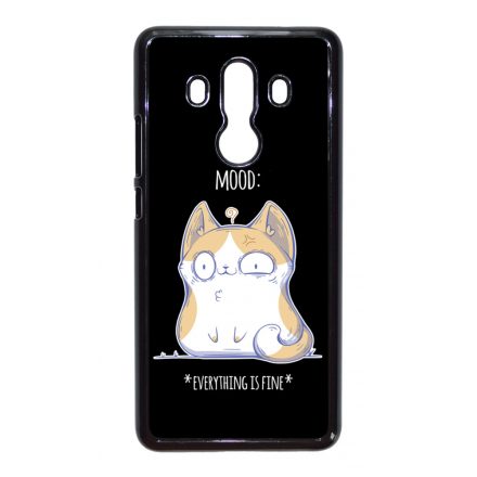 Cat Mood cicas macskas this is fine Huawei Mate 10 Pro tok