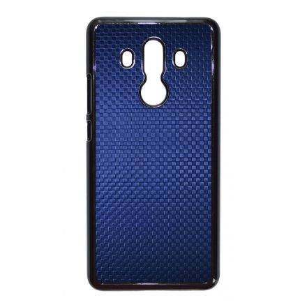 Gyönyörű kék karbon fiber mintás Huawei Mate 10 Pro tok