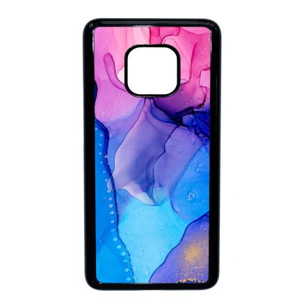 Blue Pink Gradient Ink kek rozsaszin marvanyos Huawei Mate 20 Pro tok