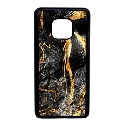 Luxury Golden Black marvanyos marvany mintas Huawei Mate 20 Pro tok