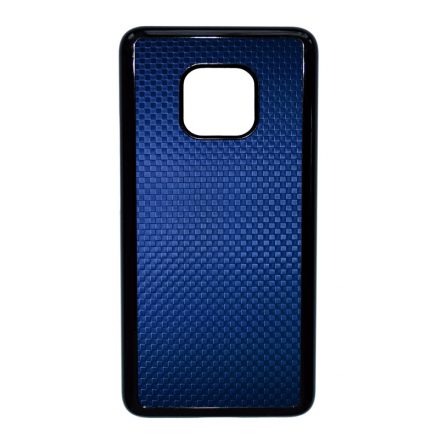 Gyönyörű kék karbon fiber mintás Huawei Mate 20 Pro tok