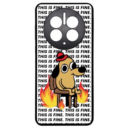 This is fine DOG kutyas meme Huawei Mate 50 Pro tok