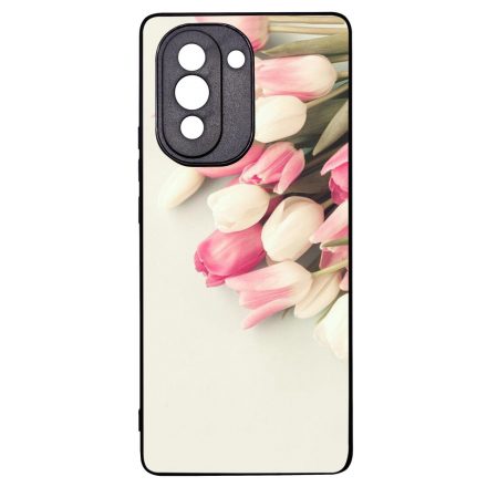 virágos tulipános tavaszi Huawei Nova 10 tok