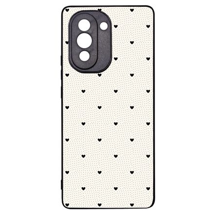 Elegáns szívecskés - CREAM - szives csajos Huawei Nova 10 tok