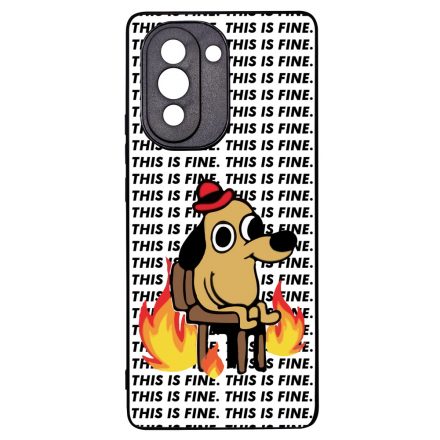 This is fine DOG kutyas meme Huawei Nova 10 tok