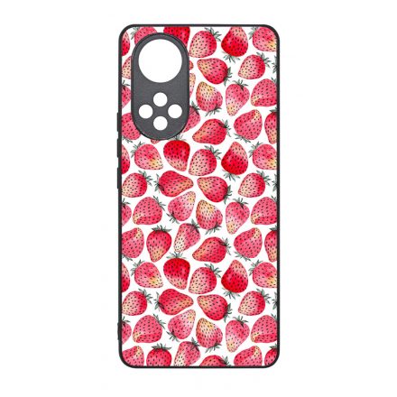 Strawberry BOOM - Eper mintás Huawei Nova 9 SE tok