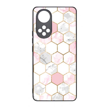 Geometric Rose Gold marvanyos marvany mintas Huawei Nova 9 SE tok