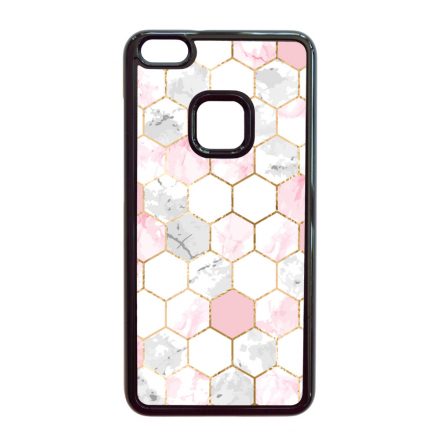 Geometric Rose Gold marvanyos marvany mintas Huawei P10 Lite tok