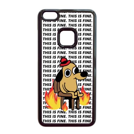 This is fine DOG kutyas meme Huawei P10 Lite tok