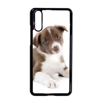 Édes Border Collie kölyök kutyus Huawei P20 tok