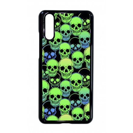 Green Skulls - Halloween Huawei P20 tok