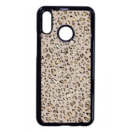 Rose Gold Leopard Wild Beauty Animal Fashion Csajos Allat mintas Huawei P20 Lite tok