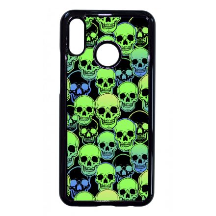 Green Skulls - Halloween Huawei P20 Lite tok