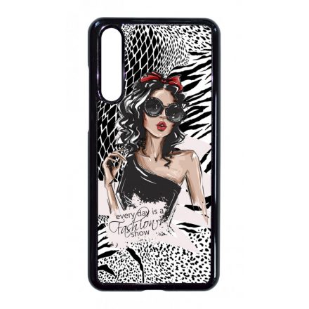 Fashion Show Girl Wild Beauty Animal Fashion Csajos Allat mintas Huawei P20 Pro tok