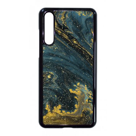 Luxury Blue Aranylo marvany Huawei P20 Pro tok