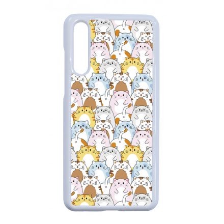 Tündéri Kawaii cica mintás Huawei P20 Pro tok