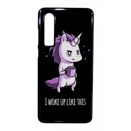 Unikornis - morcos reggel unicorn egyszarvú Huawei P30 tok