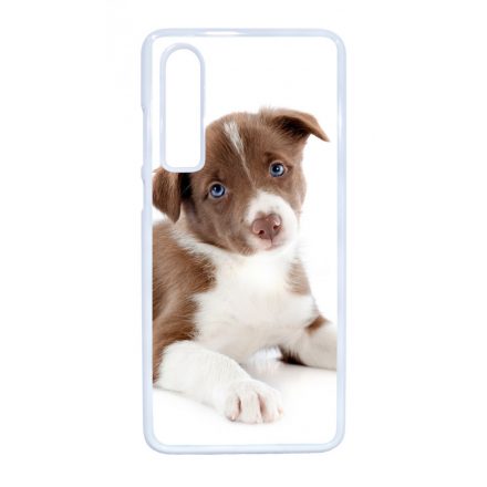 Édes Border Collie kölyök kutyus Huawei P30 tok