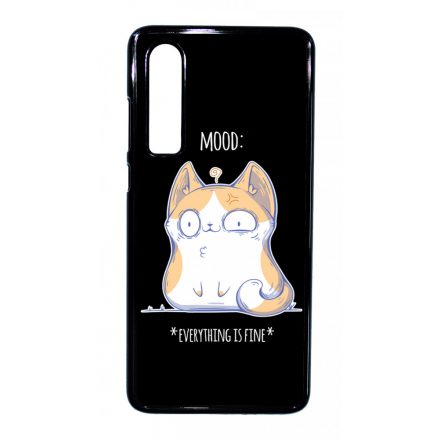 Cat Mood cicas macskas this is fine Huawei P30 tok