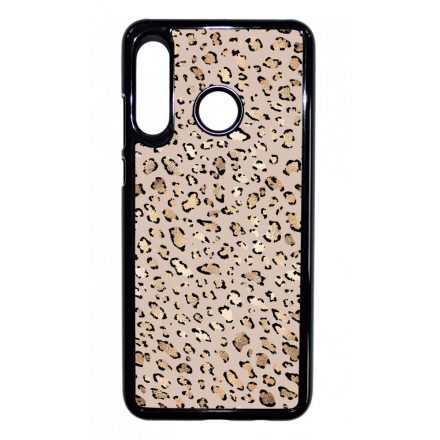 Rose Gold Leopard Wild Beauty Animal Fashion Csajos Allat mintas Huawei P30 Lite tok