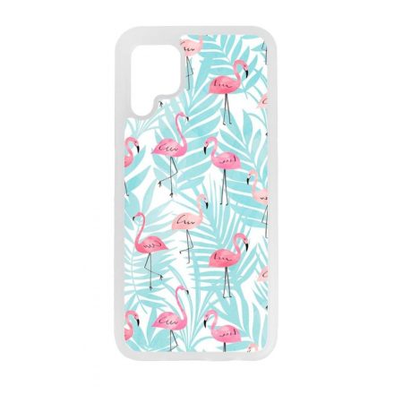 Flamingo Pálmafa nyár Huawei P40 Lite átlátszó tok