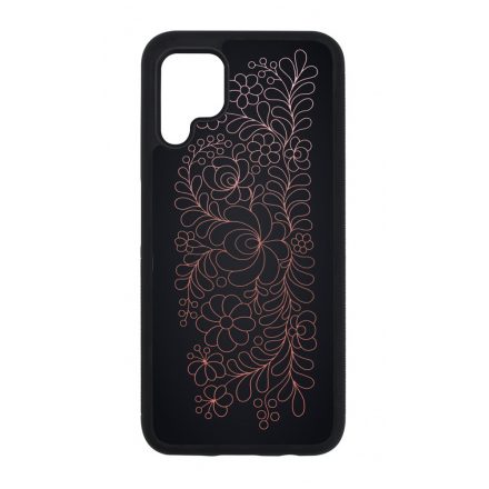 Elegáns Matyó - Rosegold magyar mintás hungarian folk Huawei P40 Lite tok