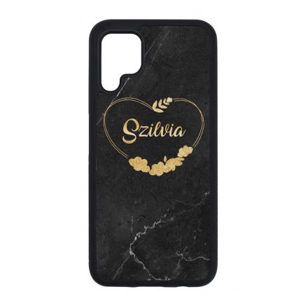 kerd a neveddel marble marvany mintas Heart szivecskes Huawei P40 Lite tok