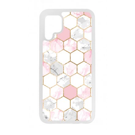 Geometric Rose Gold marvanyos marvany mintas Huawei P40 Lite tok