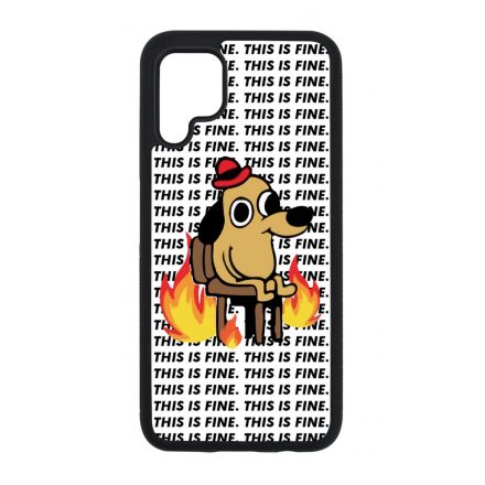 This is fine DOG kutyas meme Huawei P40 Lite tok