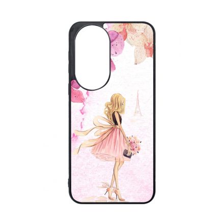 virágos fashion menyasszony párizs paris eiffel torony tavaszi Huawei P50 tok