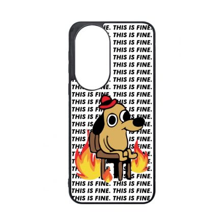 This is fine DOG kutyas meme Huawei P50 tok