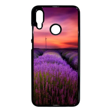 levendula levendulás levander lavender provence Huawei P Smart 2019 fekete tok