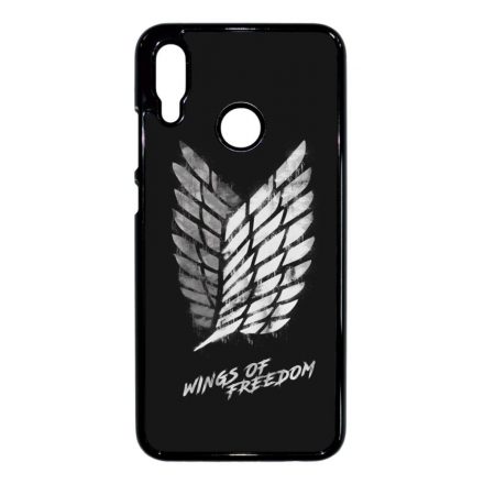 Wings of freedom Attack on titan aot Huawei P Smart 2019 fekete tok