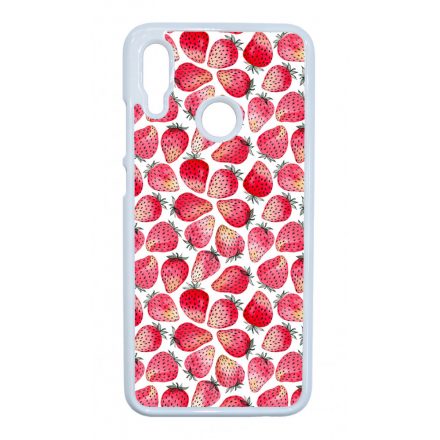 Strawberry BOOM - Eper mintás Huawei P Smart 2019 tok